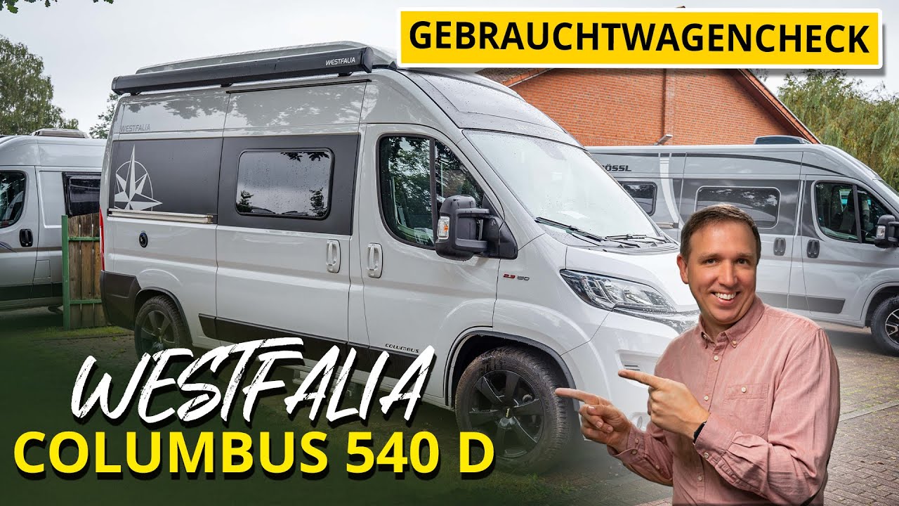 Werks-Vorführer zum Superpreis: Westfalia Columbus 540 als junger Gebrauchter mit Aufstelldach!
