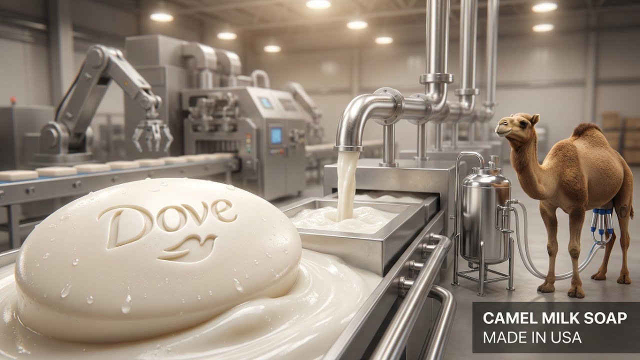 Camel Milk to Dove Soap 😱 Inside the World’s Biggest USA Factory