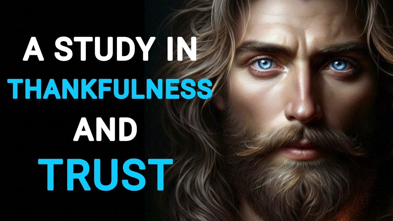 A STUDY IN THANKFULNESS AND TRUST