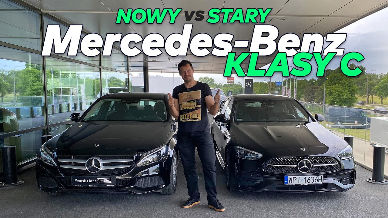 Nowy Mercedes klasy C 2022 kontra poprzednik
