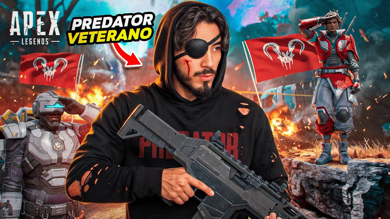 ASI JUEGA UN PREDATOR RETIRADO EN APEXLEGENDS