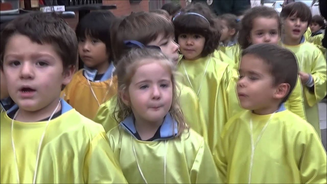 Procesión Niña María Alumnos de Infantil