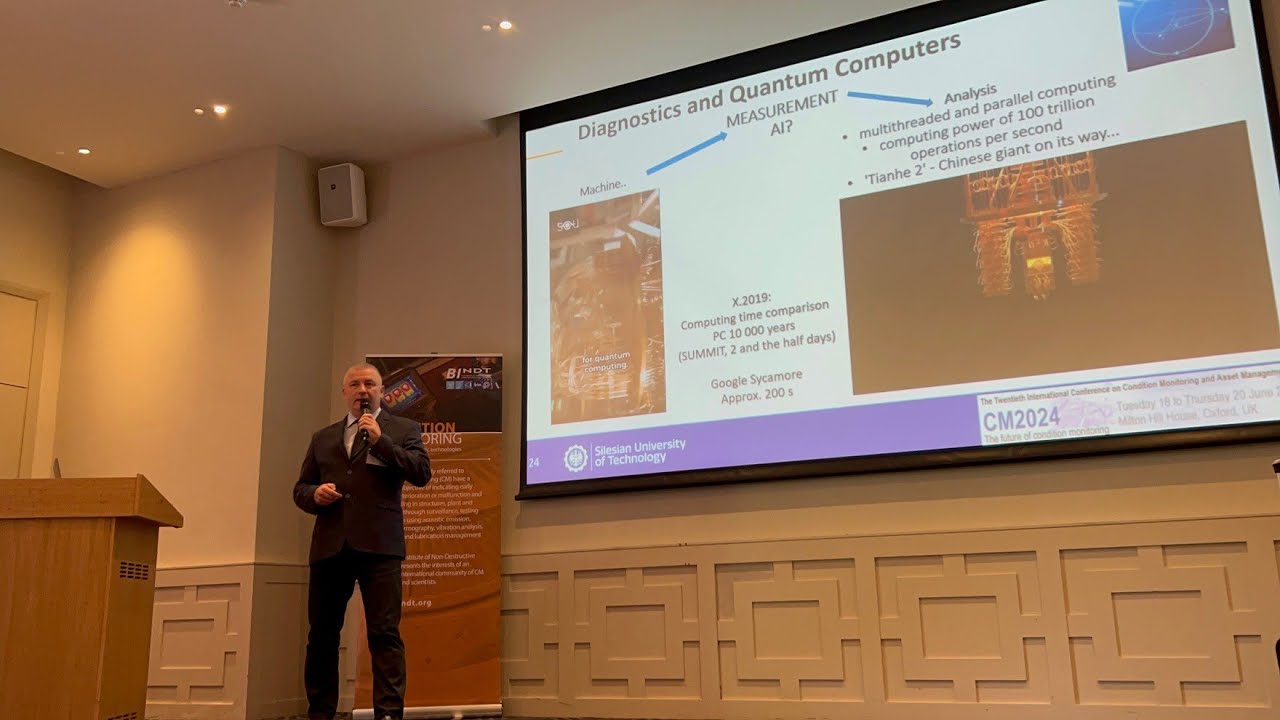 Invited Lecture on CM2024 in Oxford - Quantum physics and AI, challanges in condition monitoring