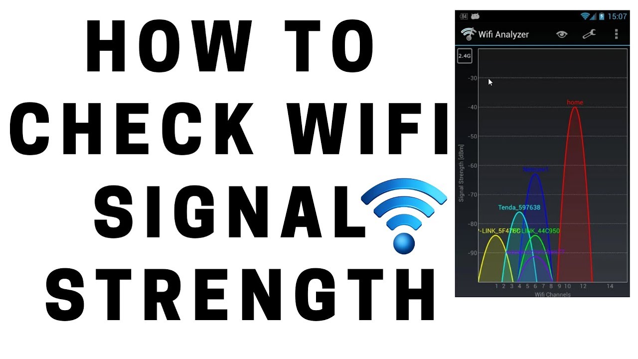 Как проверить уровень сигнала Wi-Fi