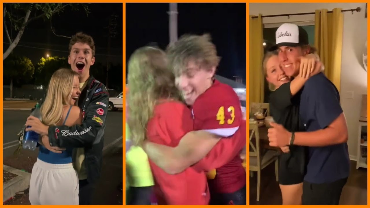 Long Distance Couples Surprise/Meeting | Best Exciting Moments