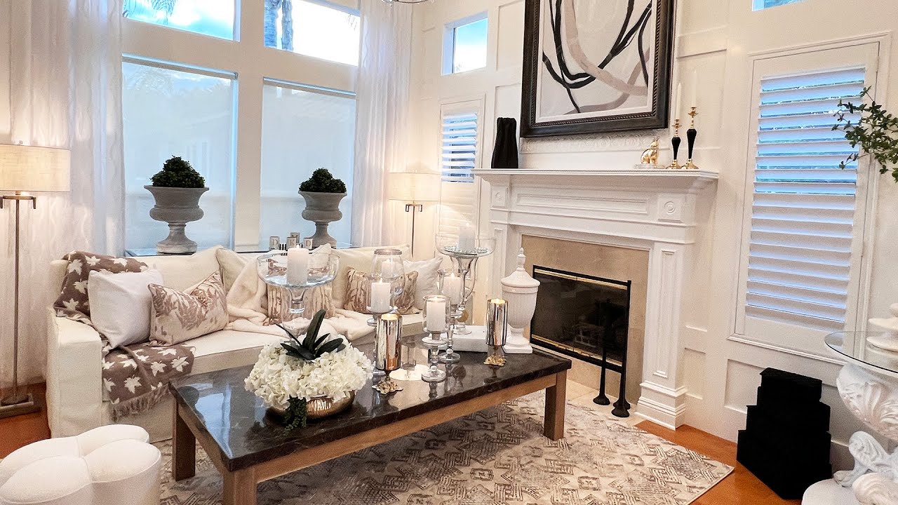 INTERIOR DESIGN I LIVING ROOM MAKEOVER I EXTREME BEFORE & AFTER I SPRING UPDATE I CREATING WITH MIMI
