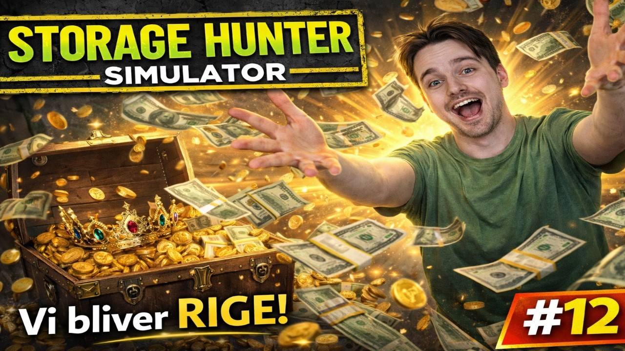 Vi bliver RIGE | Storage Hunter Simulator EP12