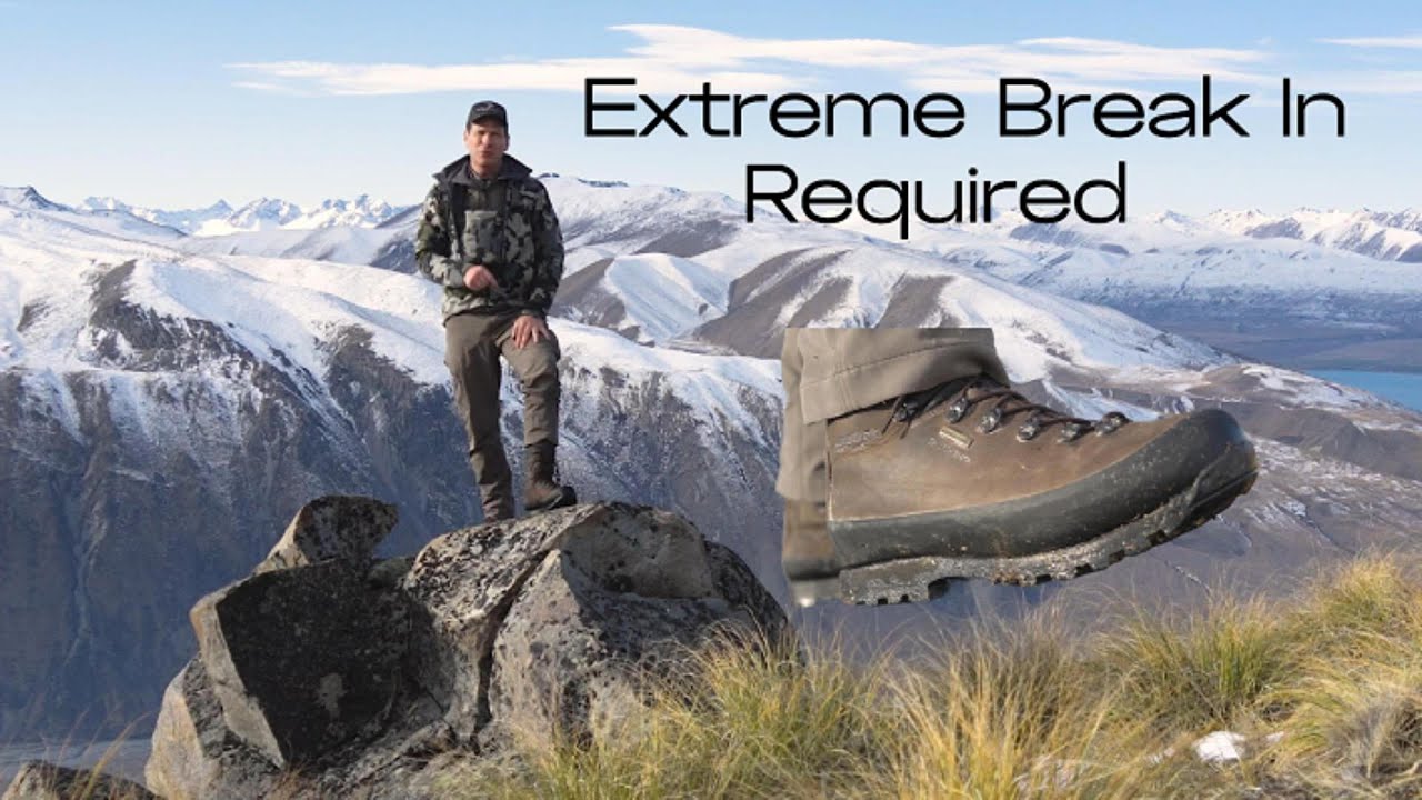 Kenetrek Mountain Extreme Break In - 3 steps to ensure blisters don't ruin your first mountain hunt