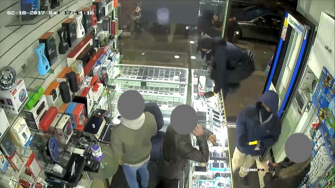 Rusholme Phone Shop Robbery  - 18 February 2017