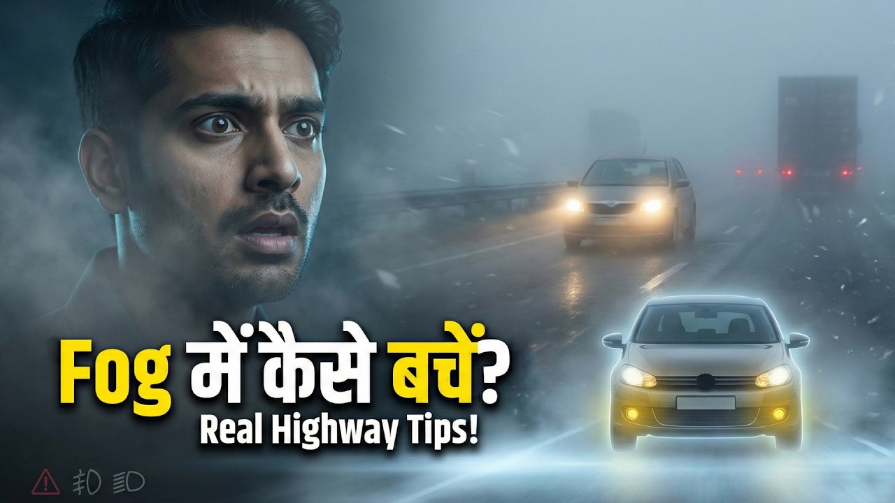 Winter Fog Driving Tips &ndash; Real Highway Examples