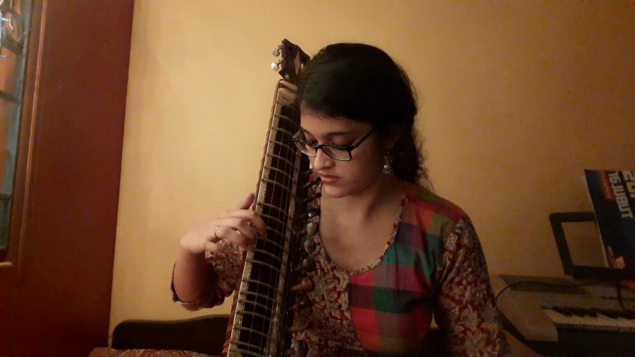 Aji Bijon Ghore|| Esraj Cover || Samarpita Basu || Rabindra Sangeet ||