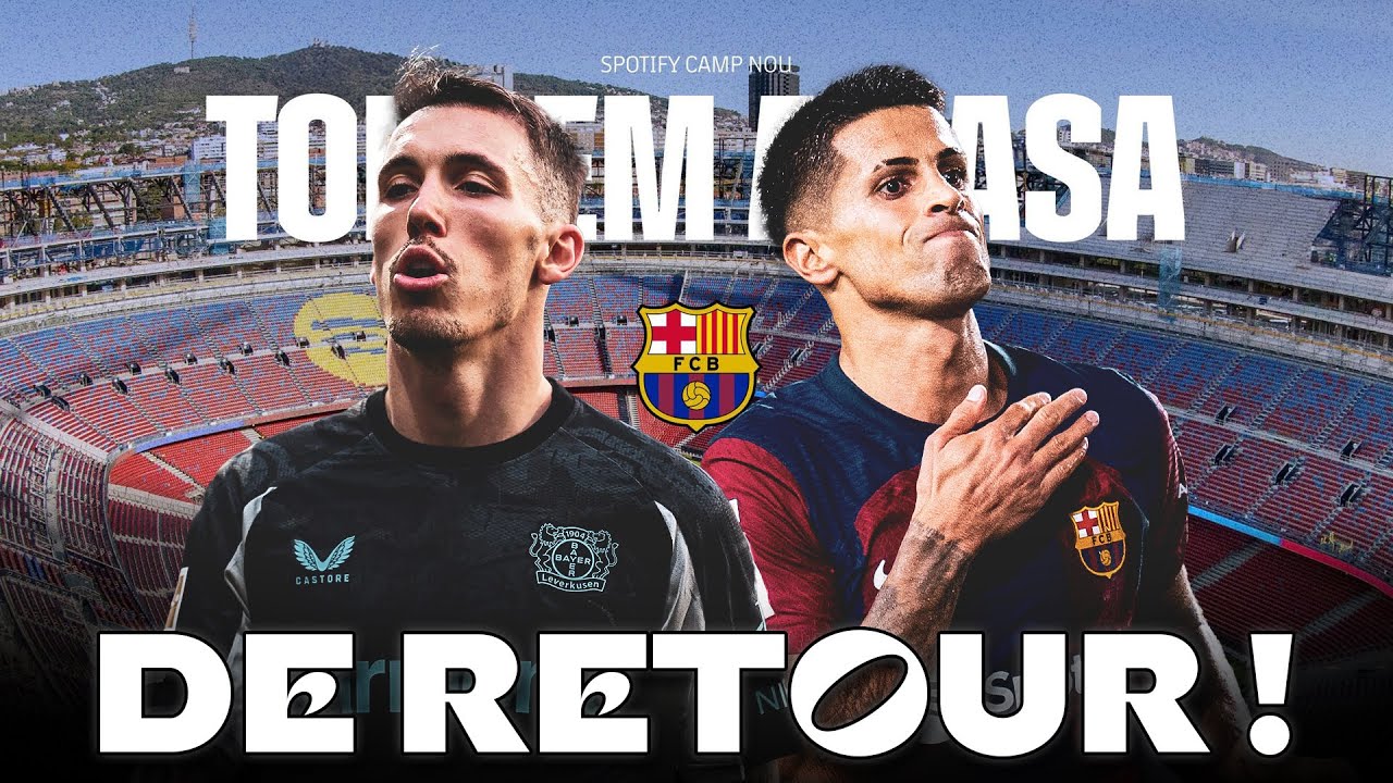 RETOUR AU CAMP NOU 🔵🔴 Le Barça à la recherche de latéraux...Grimaldo, Cancelo..?