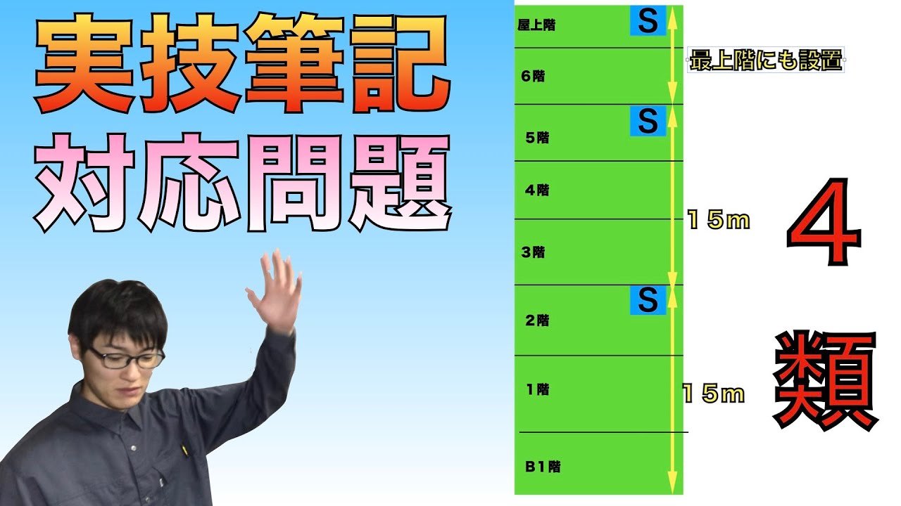 【消防設備士４類】筆記・実技で必要な煙感知器の知識