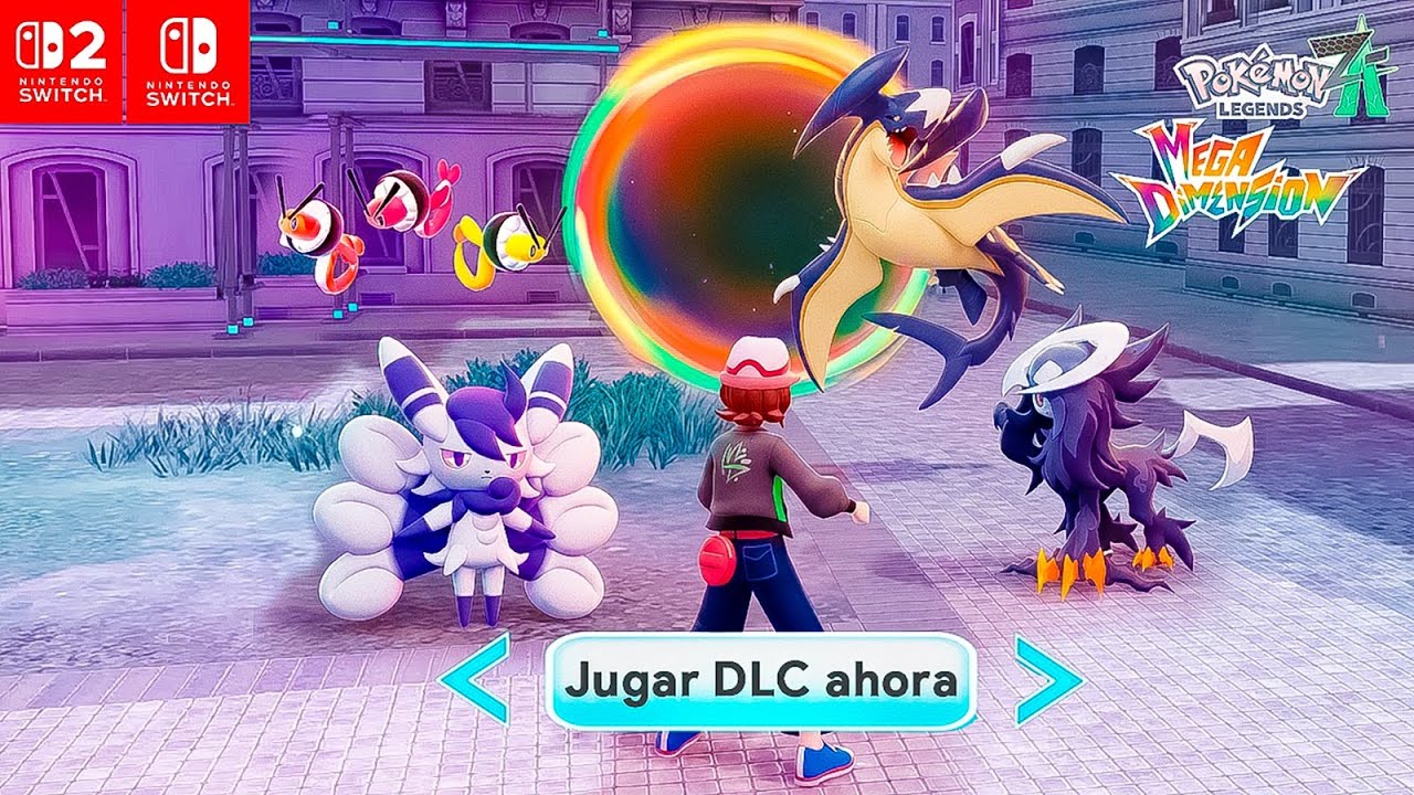 ⚠️ JUGANDO con las NUEVAS MEGAS el NUEVO DLC MEGADIMENSION de LEYENDAS POKEMON ZA