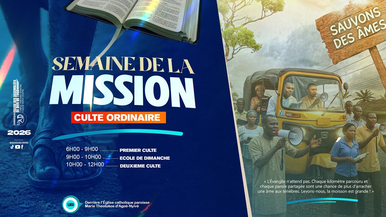 SEMAINE NATIONAL DE LA MISSION DES AD TOGO