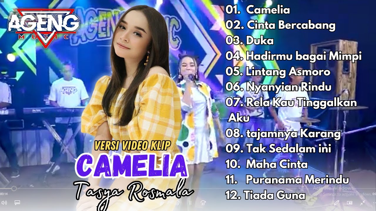 LAGU TERBAIK TASYA ROSMALA - CAMELIA || Dangdut Koplo