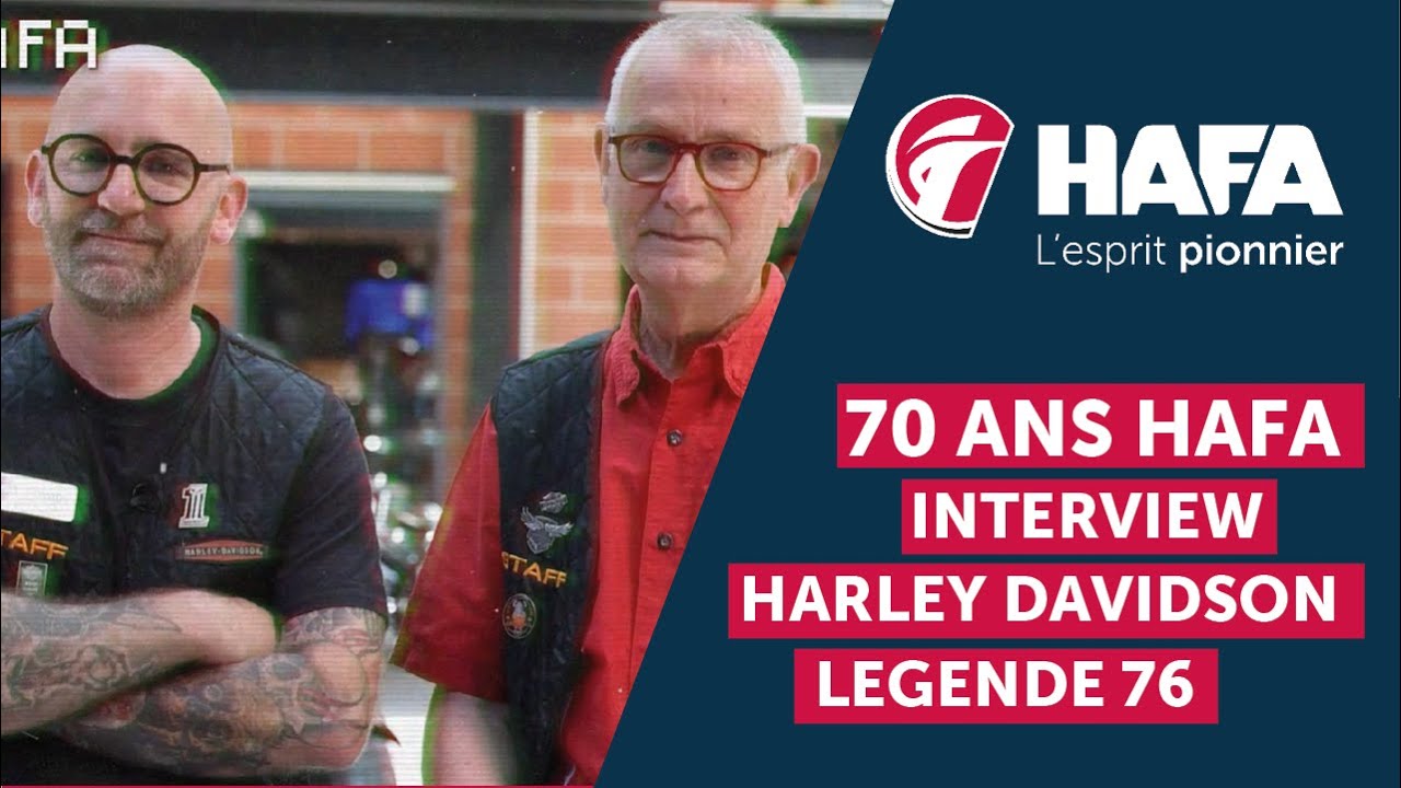 70 ANS HAFA – Interview Harley Davidson Legende 76