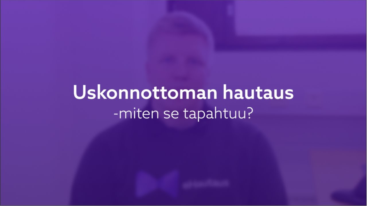 Kirkkoon kuulumattoman hautaus