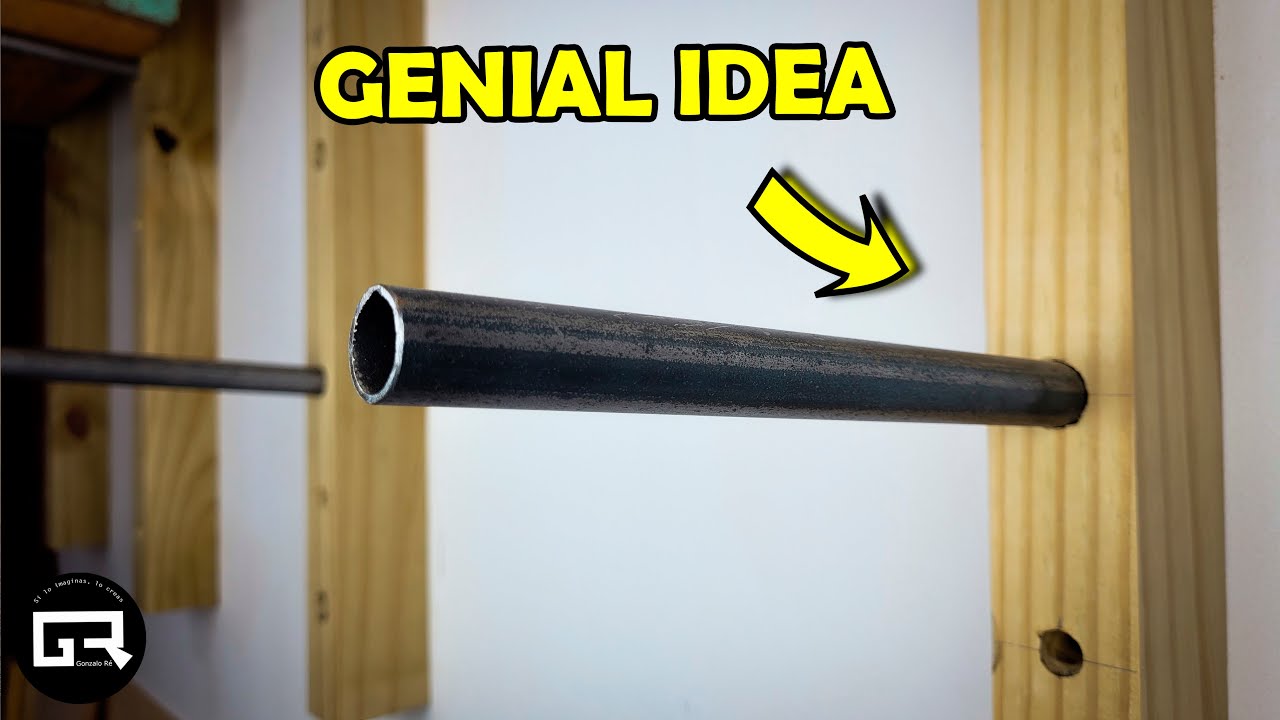 FANT&Aacute;STICA IDEA para TU TALLER de CARPINTER&Iacute;A [ESTANTES para ALMACENAR MADERA] LUMBER RACK
