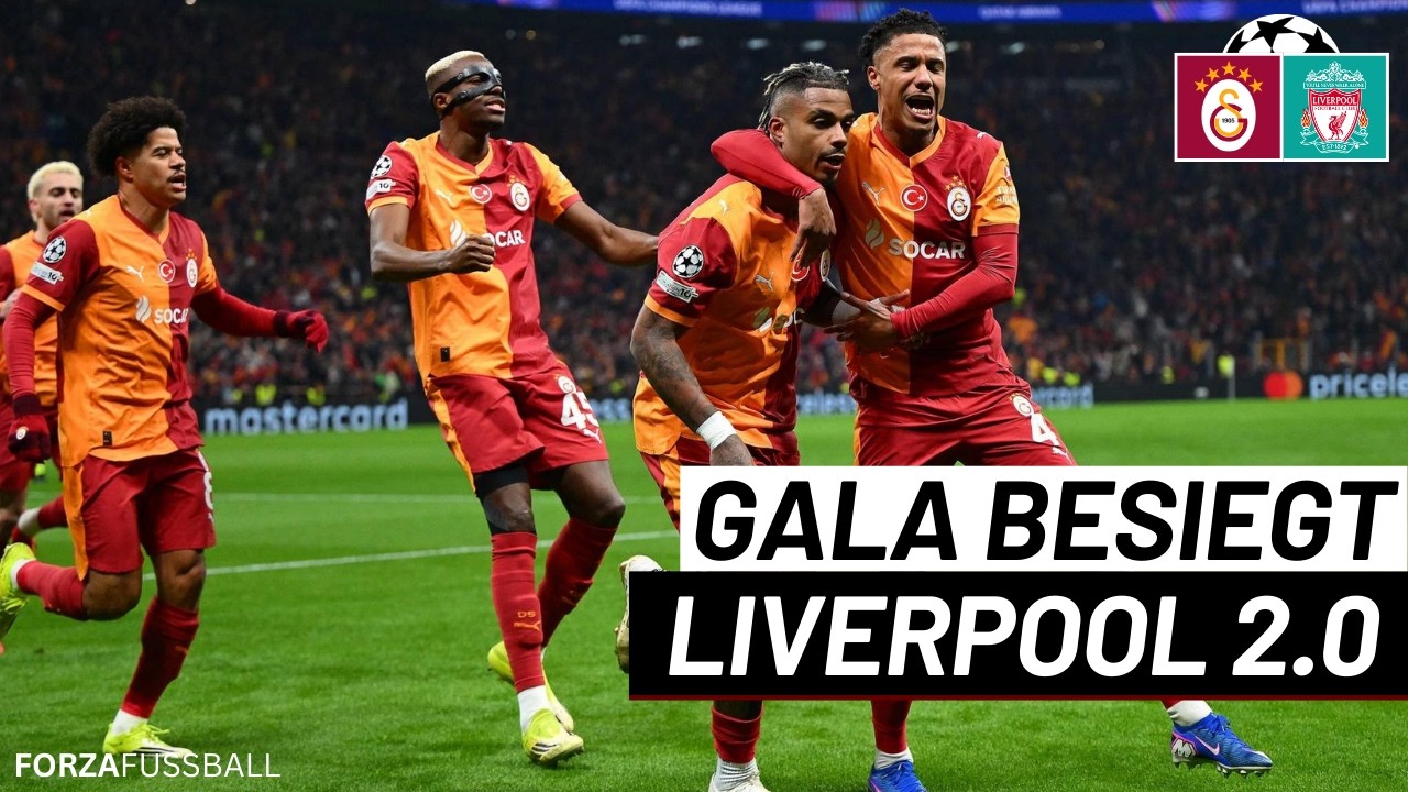 Gala schlägt die Reds & steht mit einem Bein im Viertelfinale!