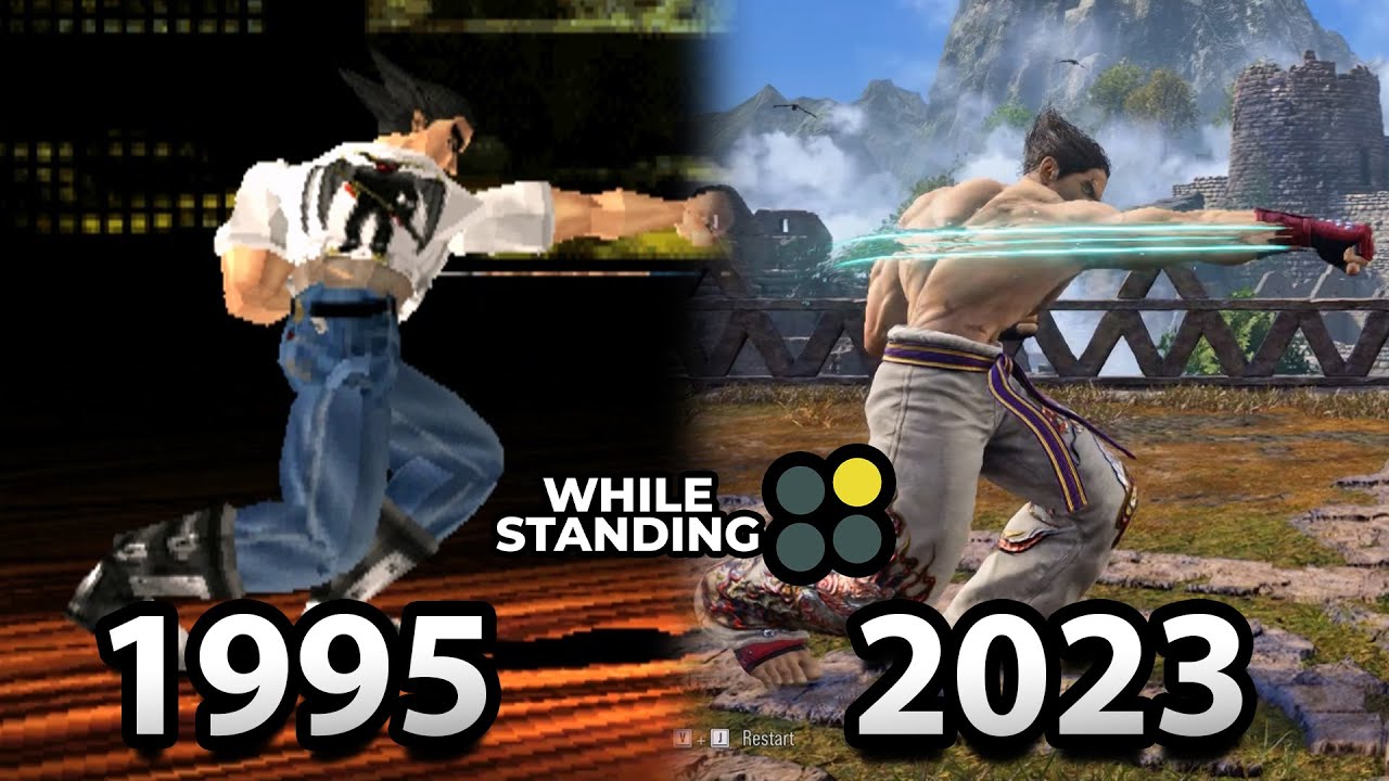 History of Kazuya Demon God Fist Combo (Tekken 2~8)