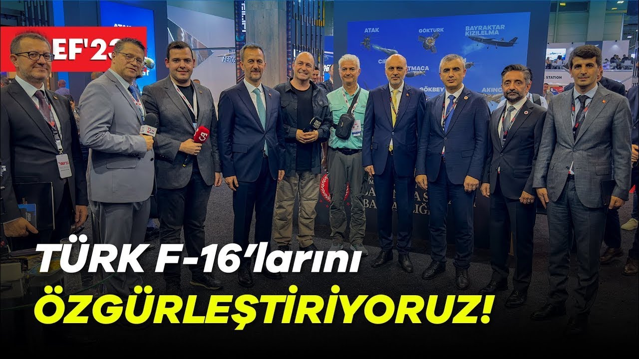 Savunma Sanayii Başkanı Haluk Görgün: Türk F-16’ları ÖZGÜRleşiyor!