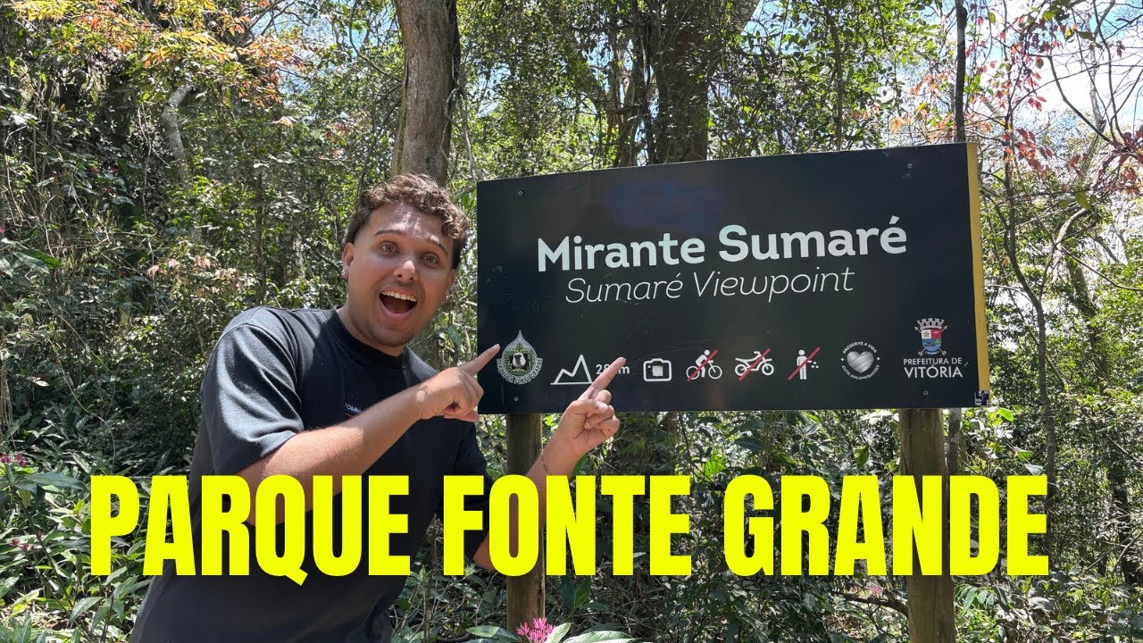 CONHEÇA O PARQUE FONTE GRANDE EM VITÓRIA - UM DOS PONTOS TURÍSTICOS MAIS LINDO DO ESPIRITO SANTO ! 🌄