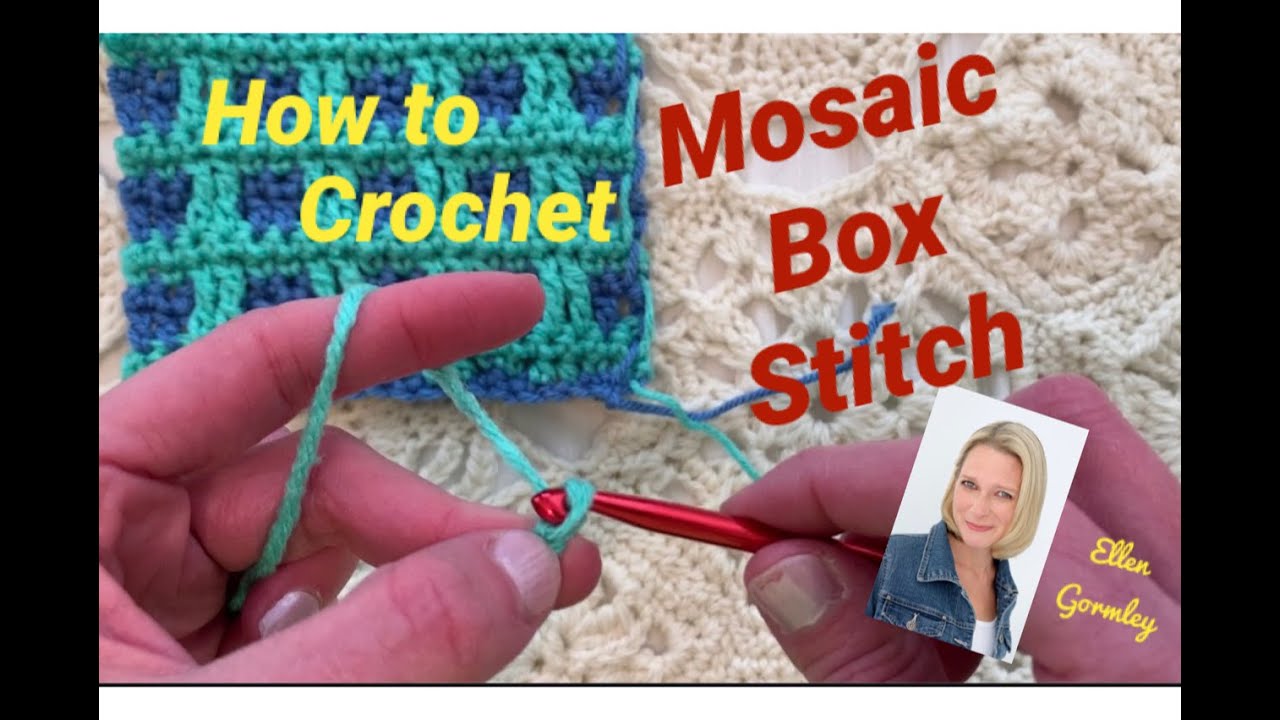 Mosaic Crochet: The Box Stitch Pattern