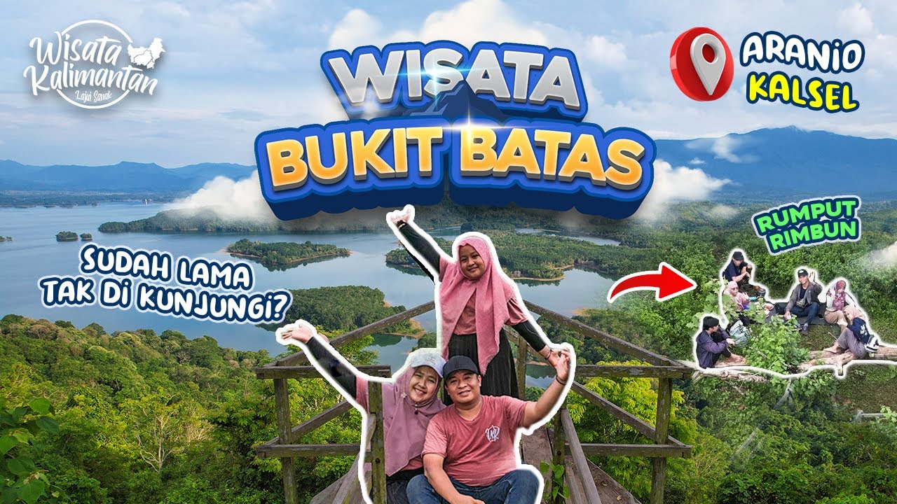SERU..!! SEPERTI RAJA 4 TAPI MASIH DI KALIMANTAN - BUKIT BATAS - Wisata Kalimantan
