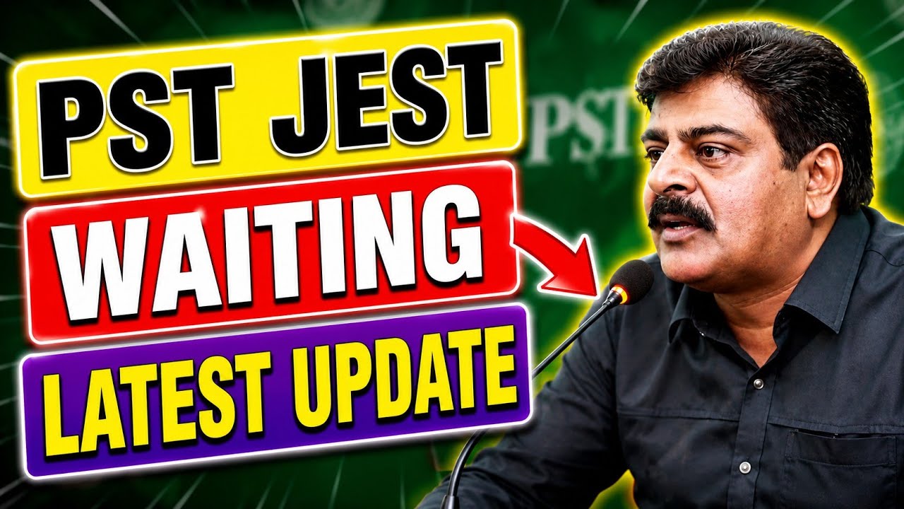 Big News 😱 PST JEST WAITING latest update - latest update pst jest #pstjest #pst #jestjob #pstjob