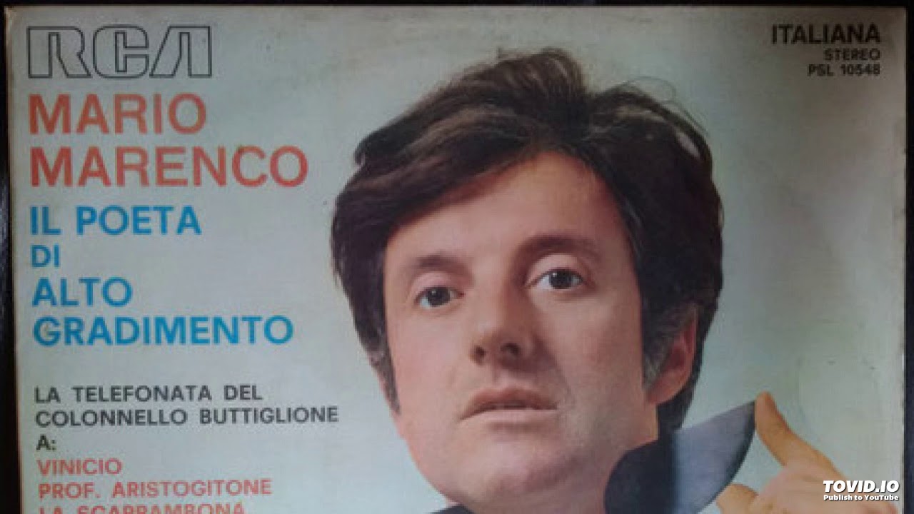 Mario Marenco &lrm;&ndash; Il Poeta Di Alto Gradimento (1972) Full Album