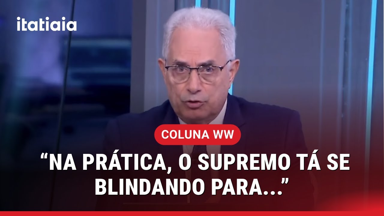 WILLIAM WAACK ANALISA BRIGA POL&Iacute;TICA ENTRE SENADO E STF
