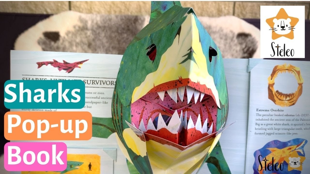 Encyclopedia Prehistorica Sharks and Other Sea Monsters pop up book Robert Sabuda Matthew Reinhart