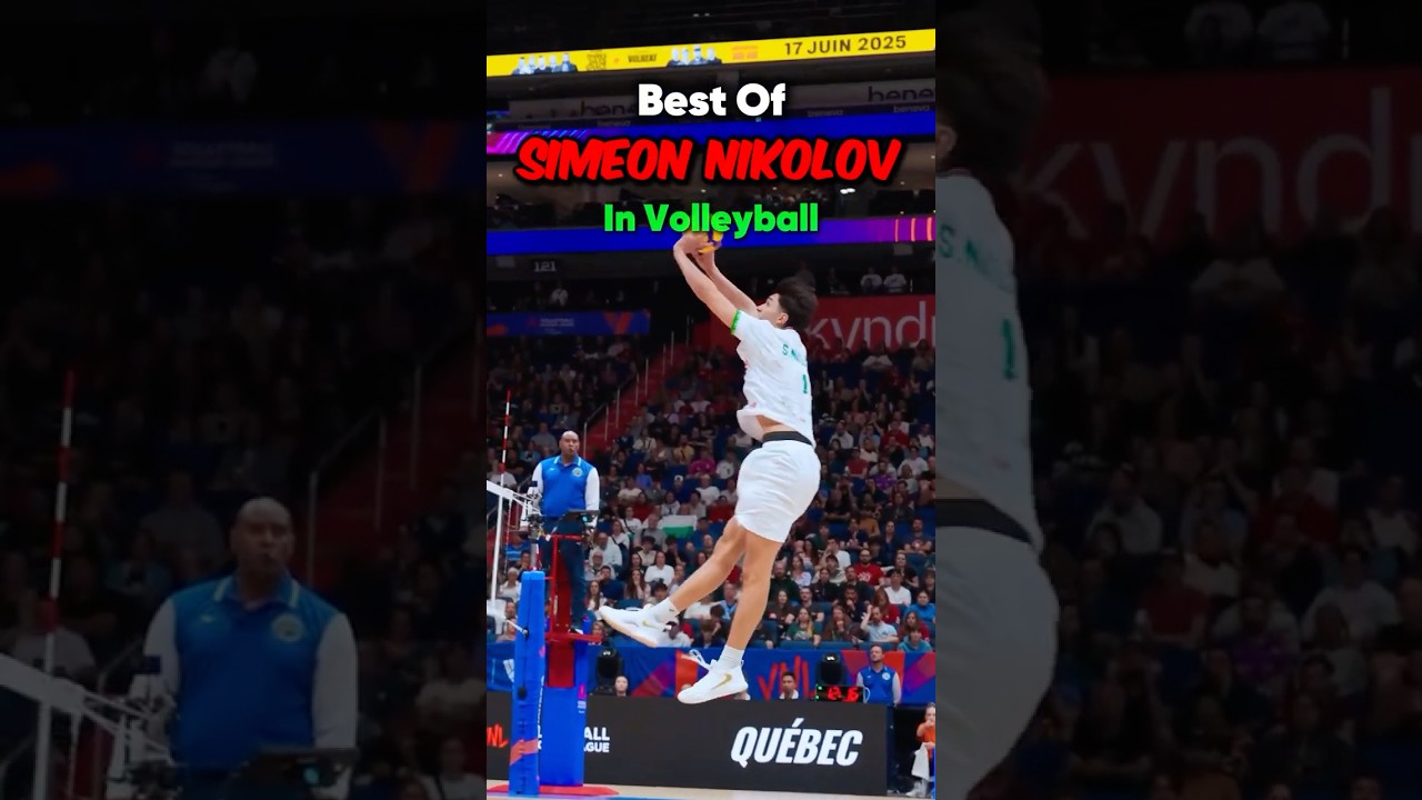 Simeon Nikolov Highlights So Good They Should Be Illegal Part 2! 🔥👑 #shorts #volleyball #viral