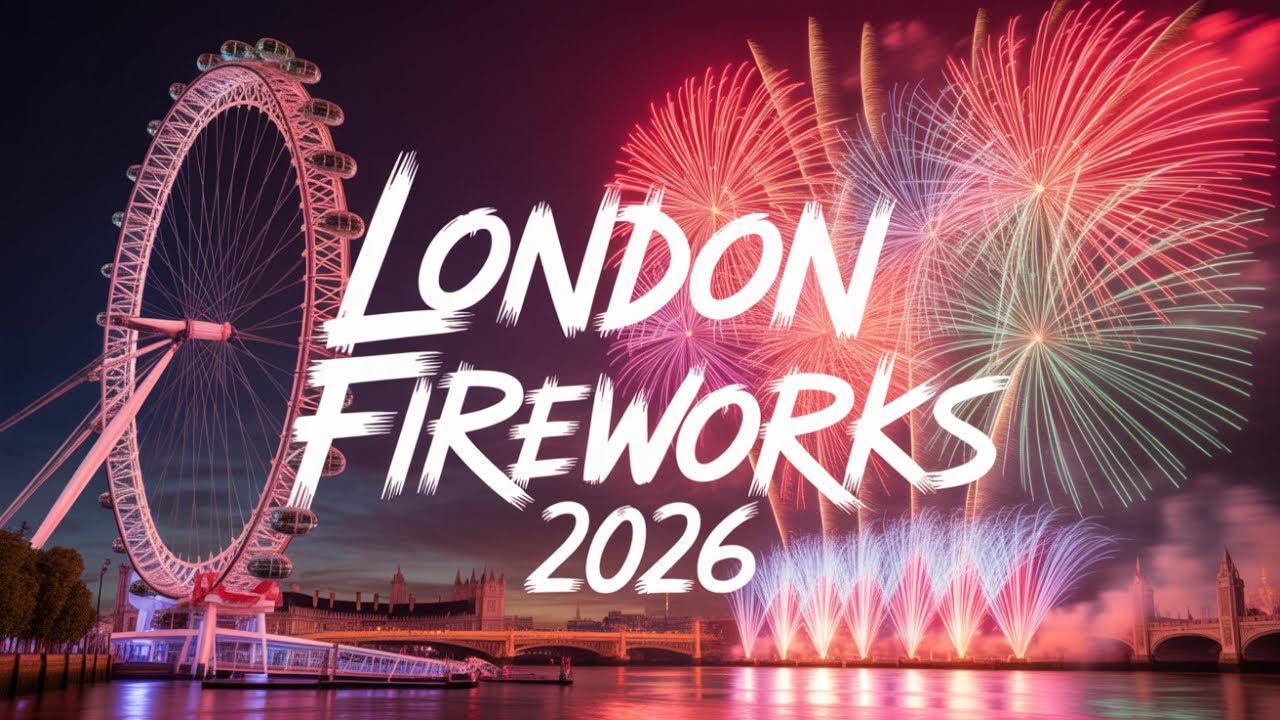 Watching London Fireworks from an Uber Boat is INSANE 🚤🎆