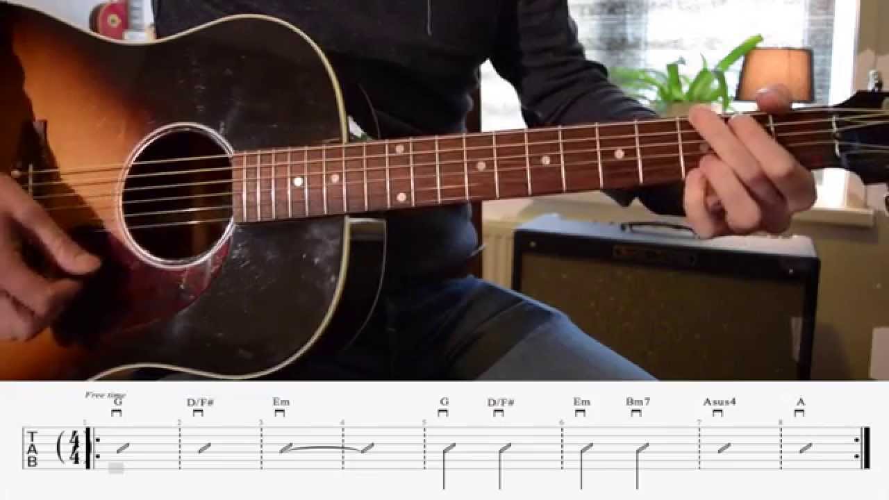 Guitar Tutorial FourFiveSeconds - Rihanna, Kanye West and Paul McCartney