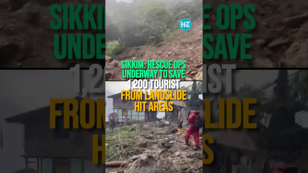 Sikkim Landslide: 79 of 1,200 Tourists Rescued from Lachung and Mangan