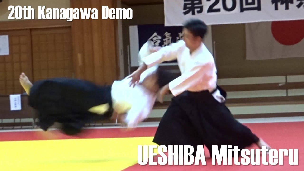 UESHIBA Mitsuteru Dojo-cho - 20th Kanagawa Aikido Demonstration