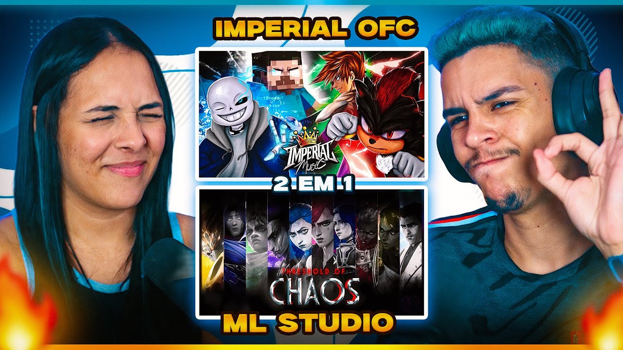 2 EM 1 ML STUDIO + IMPERIAL: THRESHOLD OF CHAOS + Games - RIVAIS | [Casal Jounin React] 🔥