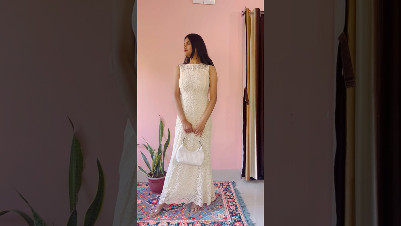 Non-Revealing Party Wear Dress From Myntra 