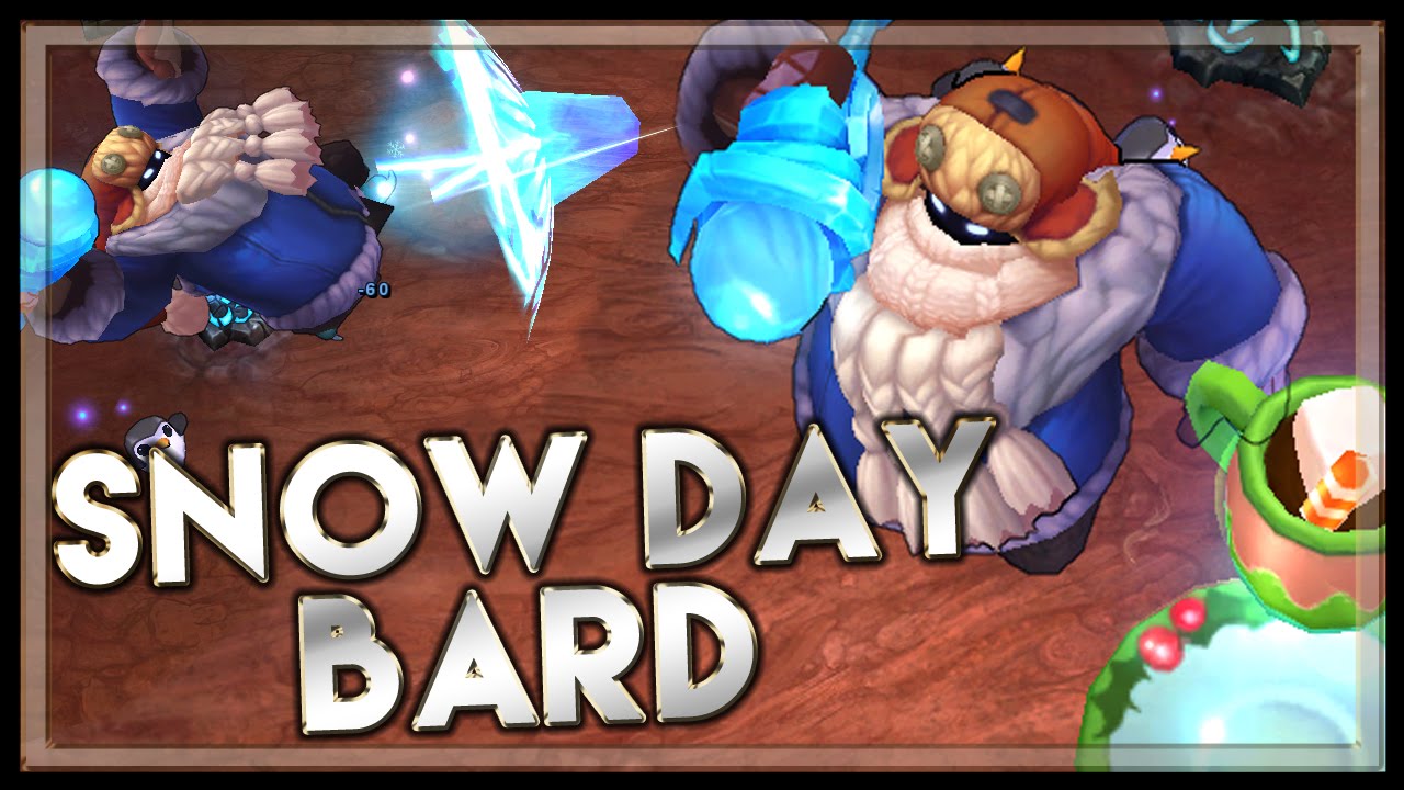 Snow Day Bard - League of Legends LoL Bard Skin