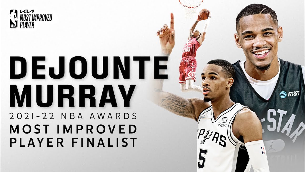 San Antonio Spurs Guard Dejounte Murray Named Finalist for 2021-22 NBA Most Improved Player Award