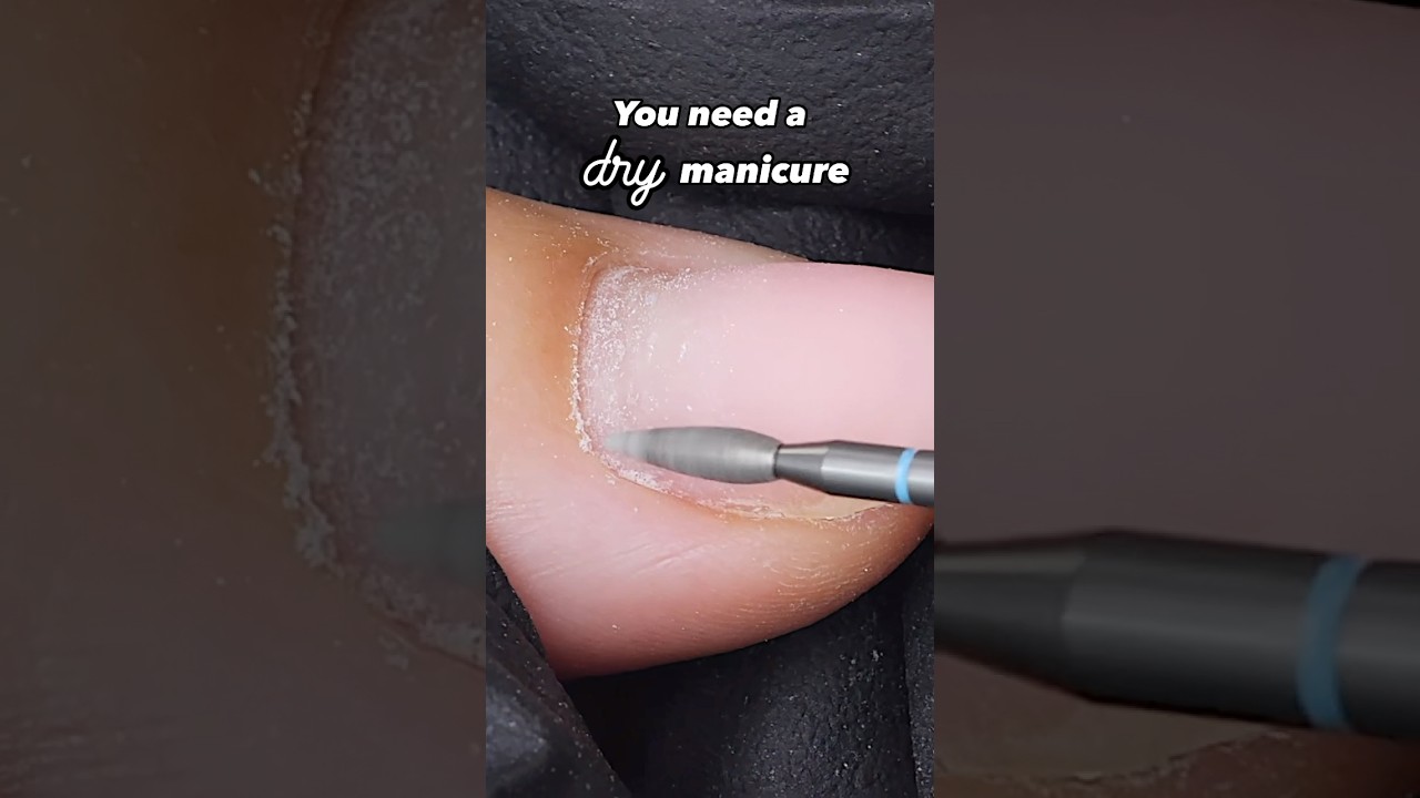 Manicuring Cuticles Like A Pro 💅 #nails #cuticles #cuticle