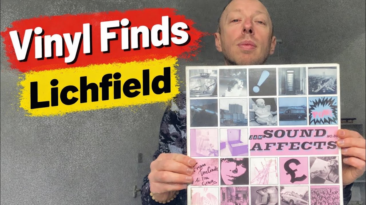 Vinyl record finds at Stylus Records Lichfield UK. The Jam, Squeeze and Big John Patton 
