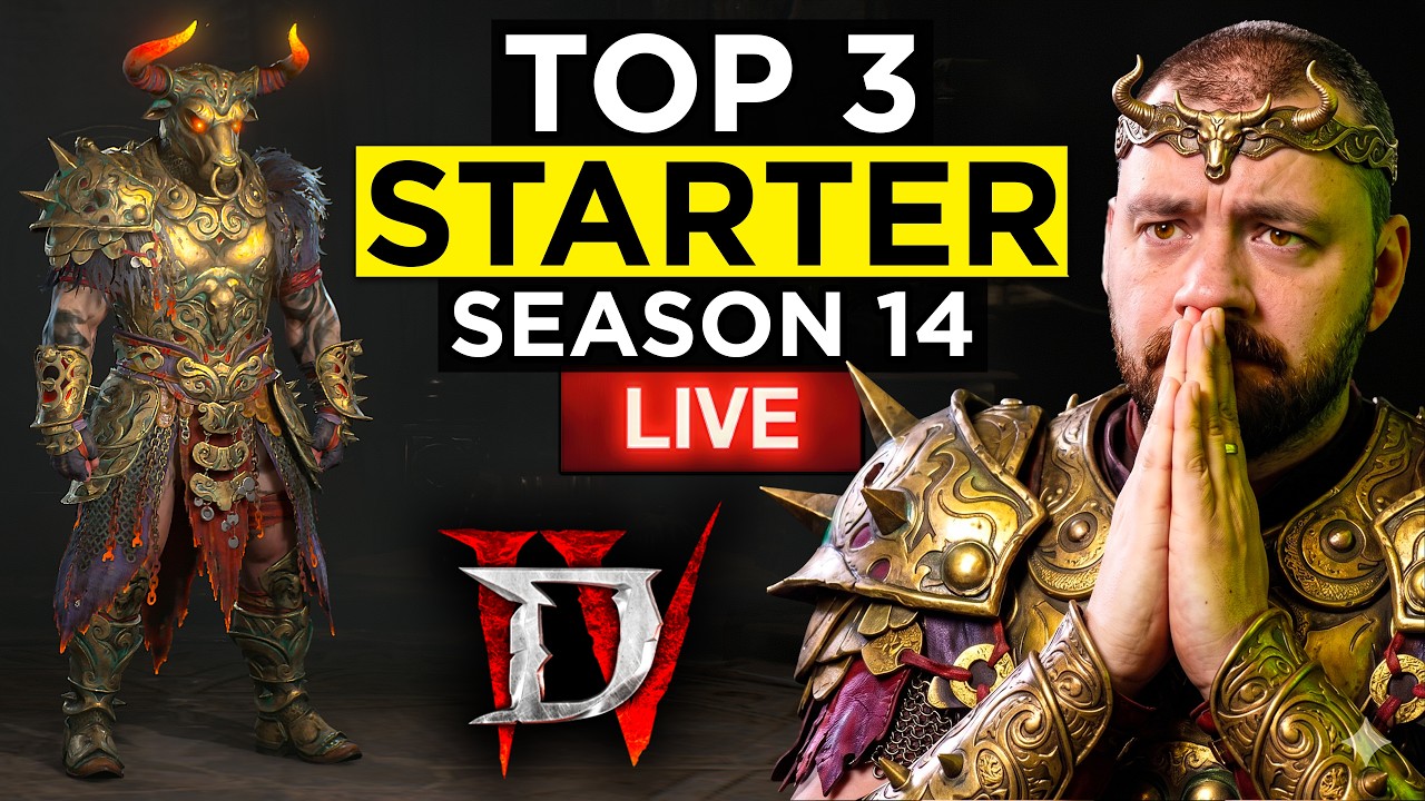 Best Starter Builds for Season 14 - Diablo 4 Death Awakening