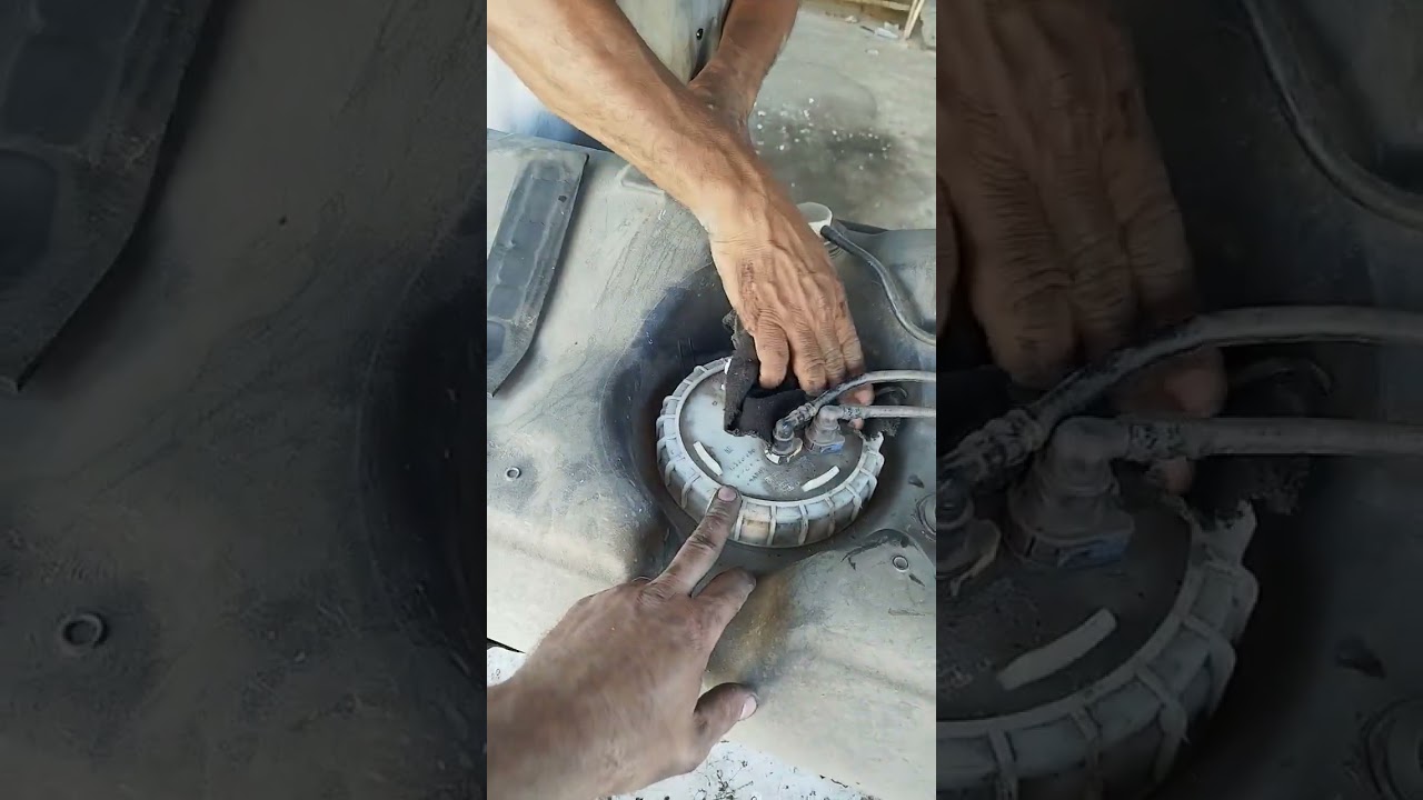 Troca da boia de combust&iacute;vel do Cobalt.