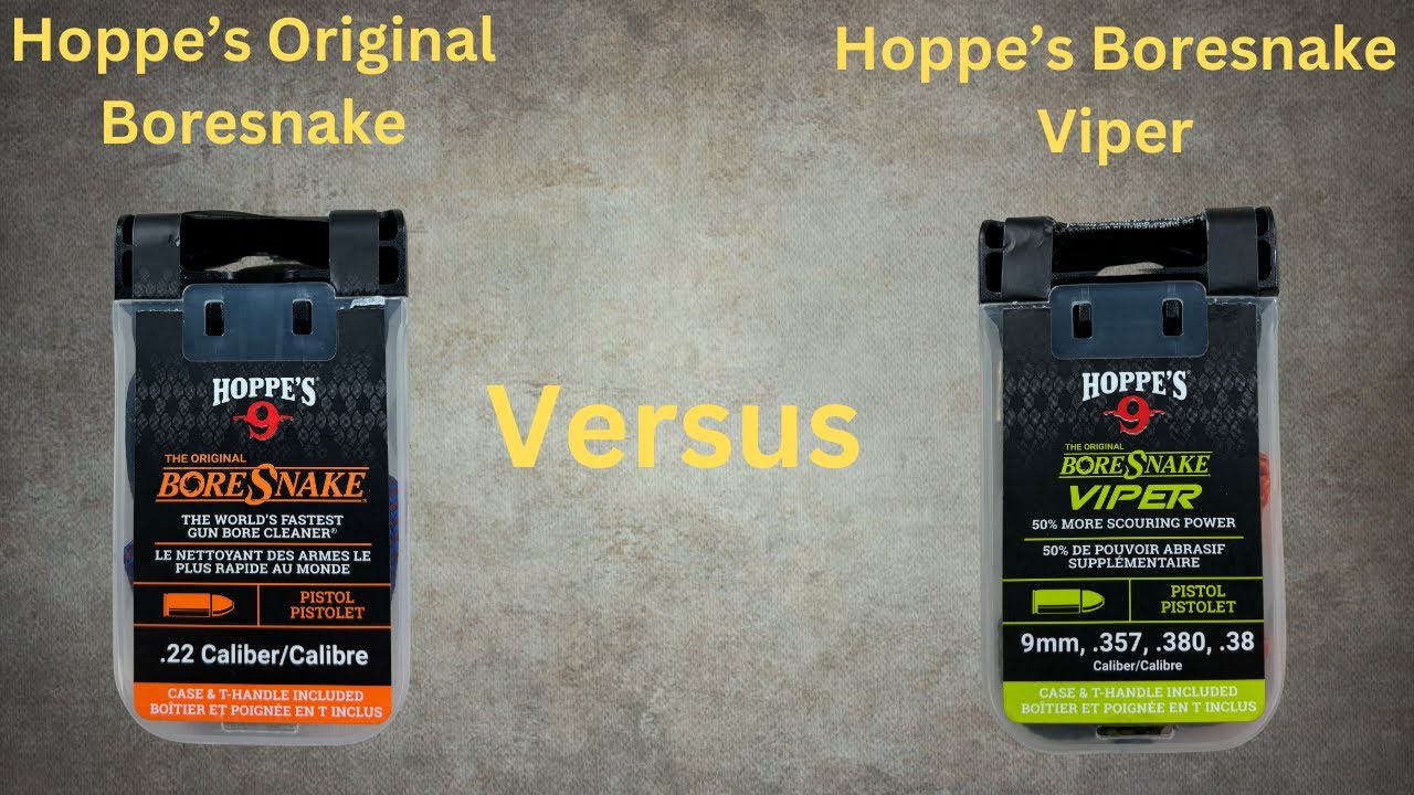 Hoppes Boresnake vs Hoppe's Boresnake Viper - What's The Difference?