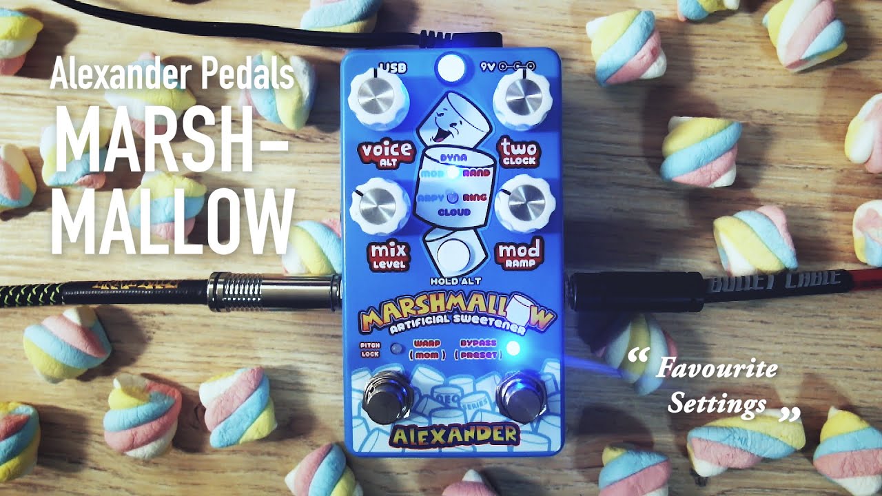 muted. | Favourite Settings | Alexander Pedals Marshmallow