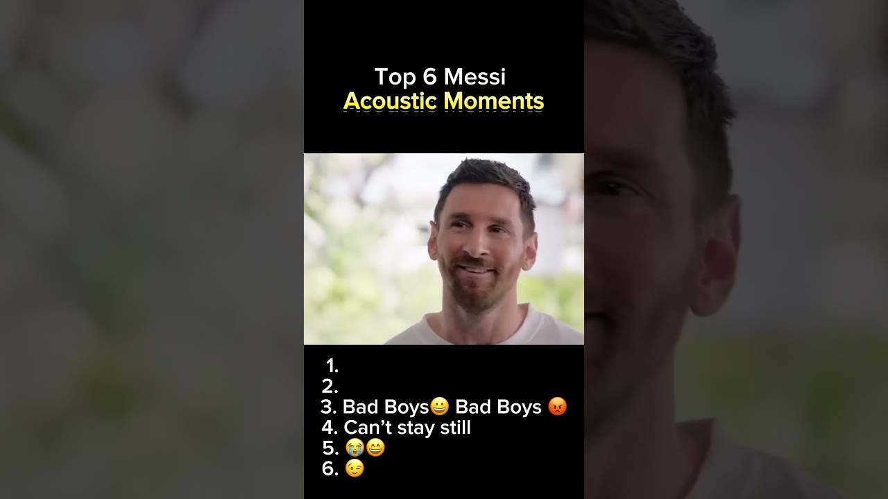 Top 6 Messi Autistic Moments
