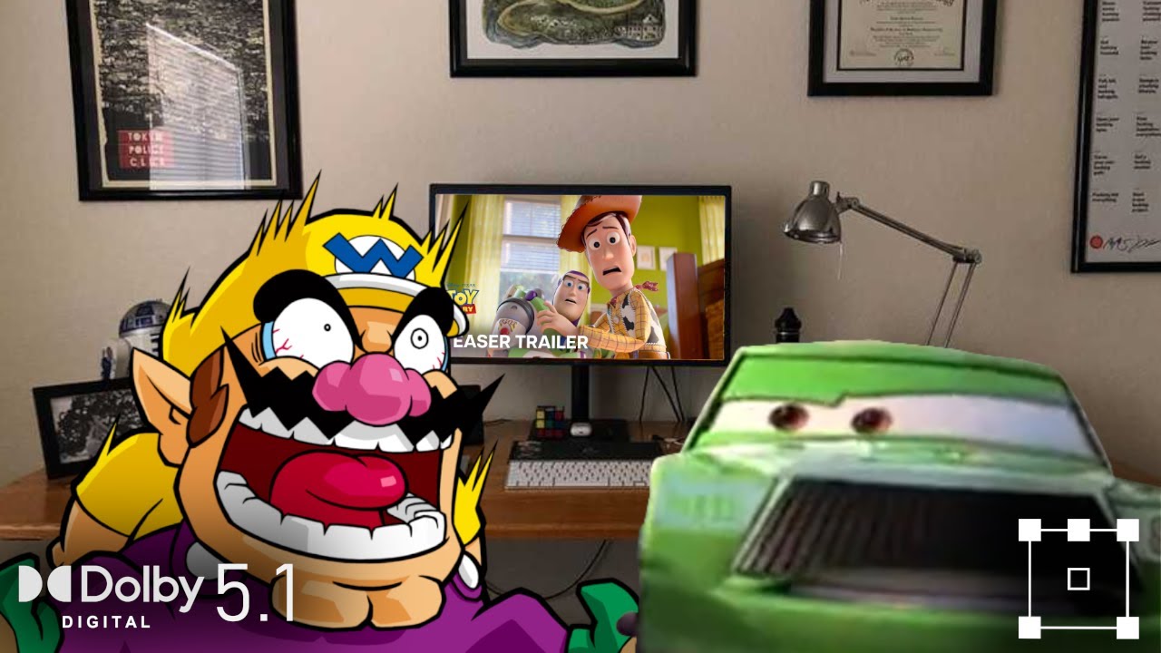 Wario and Chick Hicks die of a heart attack due to reaction of Pixar's Toy Story 5.ac3
